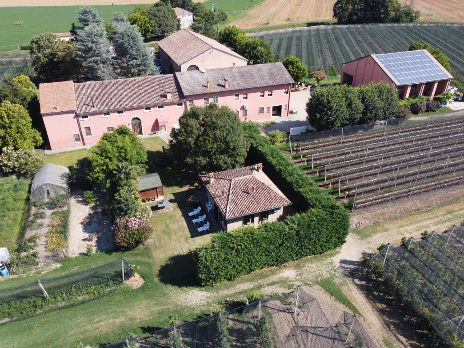 Agriturismo Fondo Novelle La Casina Ferrara Bagian luar foto
